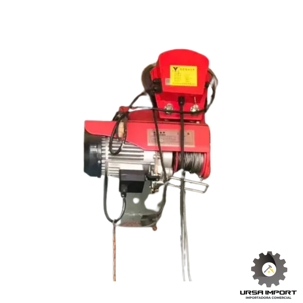 Tecle Winche Eléctrico Profesional 600kg 12m