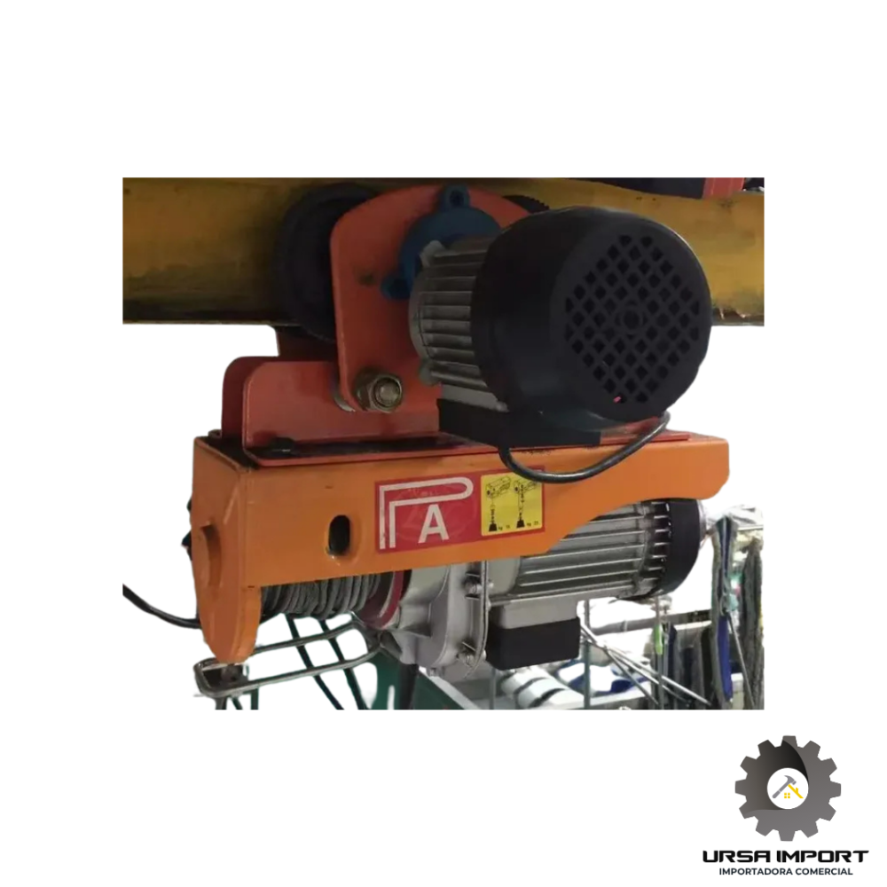 Tecle Winche Eléctrico Profesional 1200kg 12m