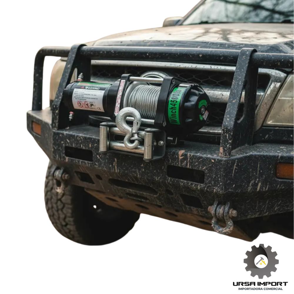 Wincha Eléctrica 4500lbs Potente y Resistente