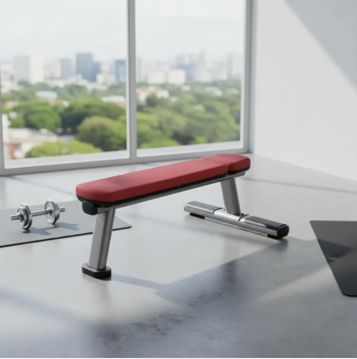 Banco Plano para Gimnasio Fitness Culturismo
