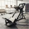 Hack Squat Máquina prensa de piernas verticales Gimnasio Pro