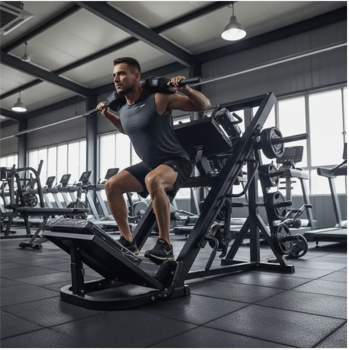 Hack Squat Máquina prensa de piernas verticales Gimnasio Pro