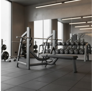Banco Plano Levantamiento Pesas Pecho Gimnasio Fittness Pro