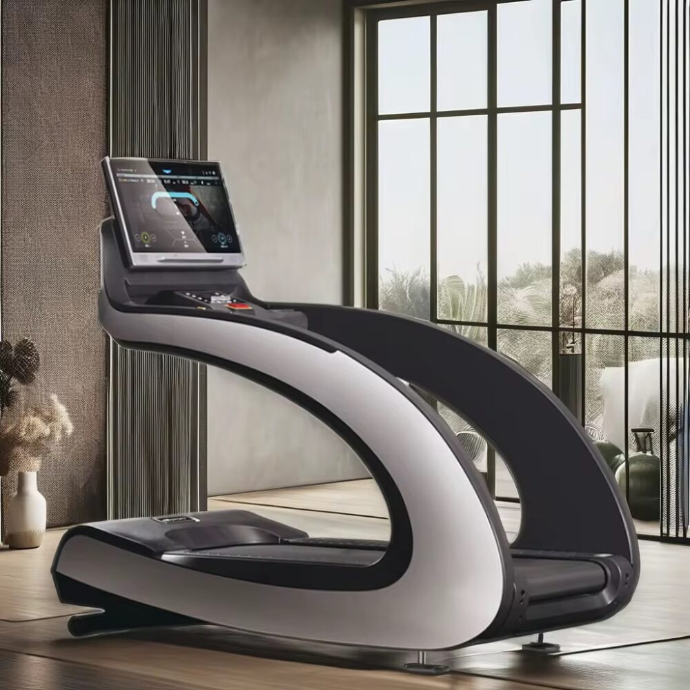 Caminadora Cinta de Correr con Pantalla Táctil y simulador virtual