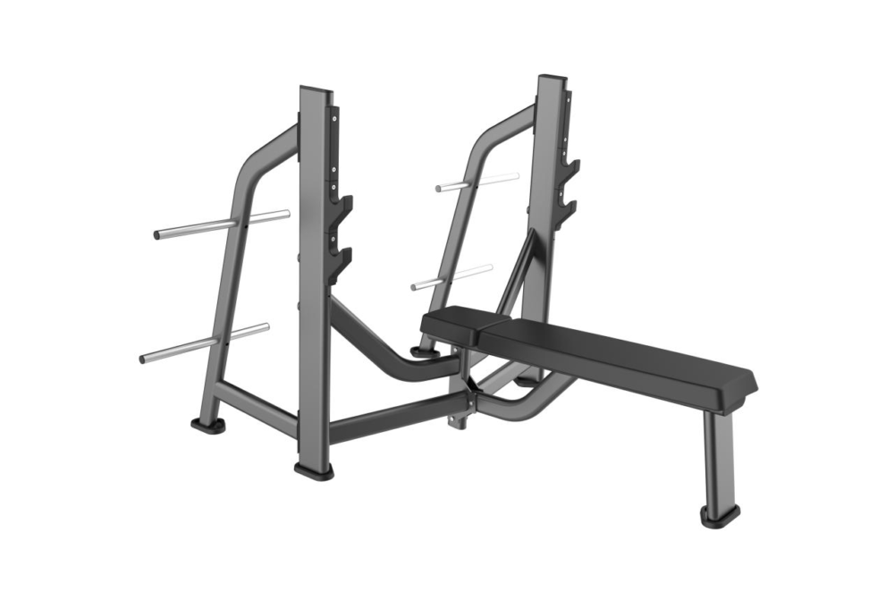 Banco Plano Levantamiento Pesas Pecho Gimnasio Fittness Pro