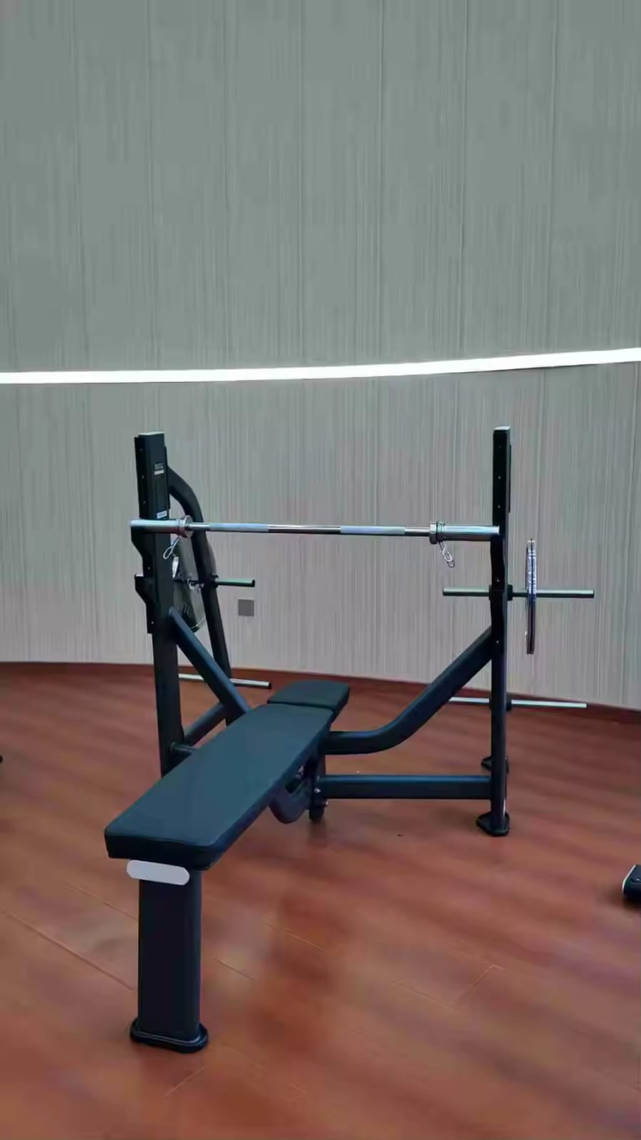 Banco Plano Levantamiento Pesas Pecho Gimnasio Fittness Pro