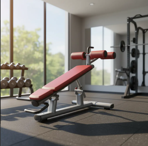Banco Entrenamiento Abdominal Multifunción Tabla Ajustable