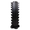 Soporte vertical para mancuernas estante almacenamiento 10 pares