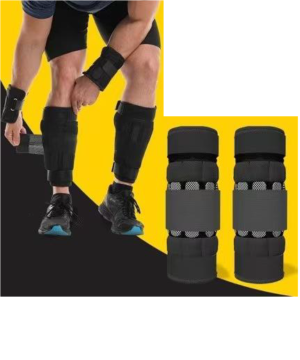 Tobilleras Pesas ajustables para piernas 10kg gimnasio