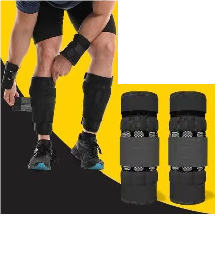 Tobilleras Pesas ajustables para piernas 10kg gimnasio