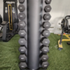 Soporte vertical para mancuernas estante almacenamiento 10 pares