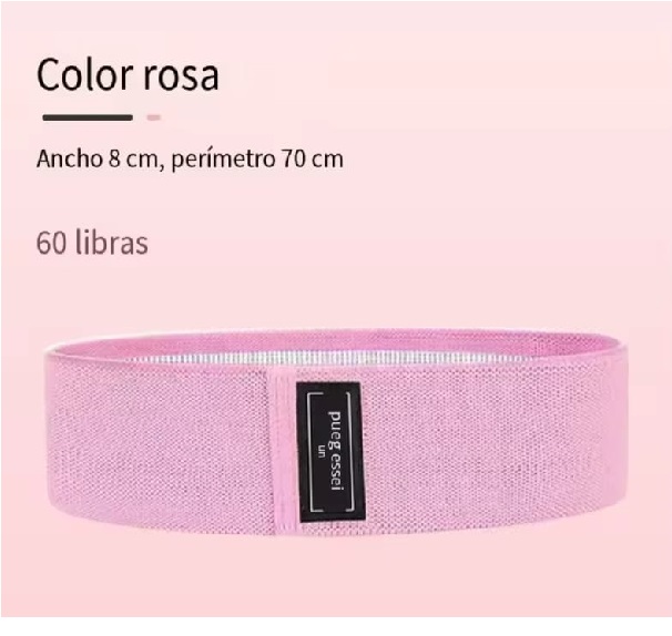 Bandas de Resistencia 70cm para Ejercicio, Fitness, Gimnasio
