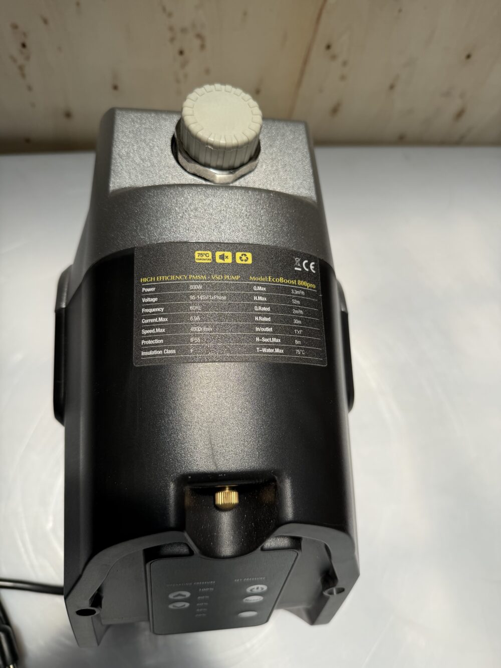 Bomba de agua smart ECOBOOST800PRO presion constante VFD 800W 220V